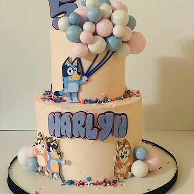 5/7 Inch Two Tierd Cakes