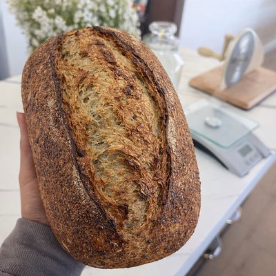 Rosemary, Olive Oil, & Sea Salt Artisan Sourdough