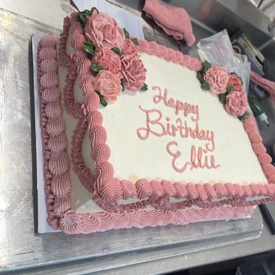 Half sheet Cake