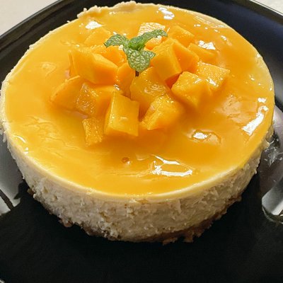 Mango cheesecake