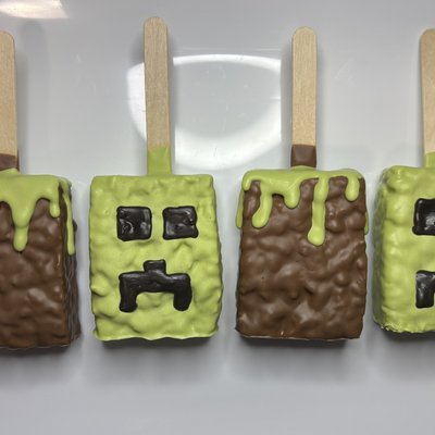 Chocolate Covered Rice Krispy Treats