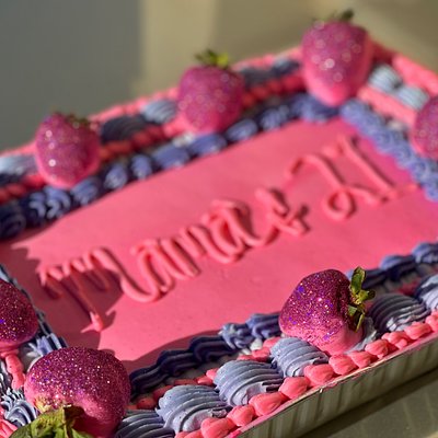 Tray cake (1/4 Sheet)