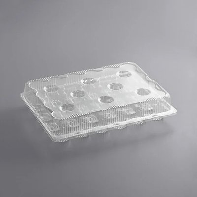 24-Cup Plastic Cupcake Container