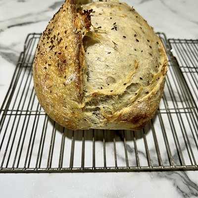 Everything Bagel Sourdough Loaf