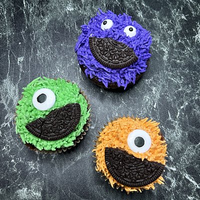 Monster Cupcakes