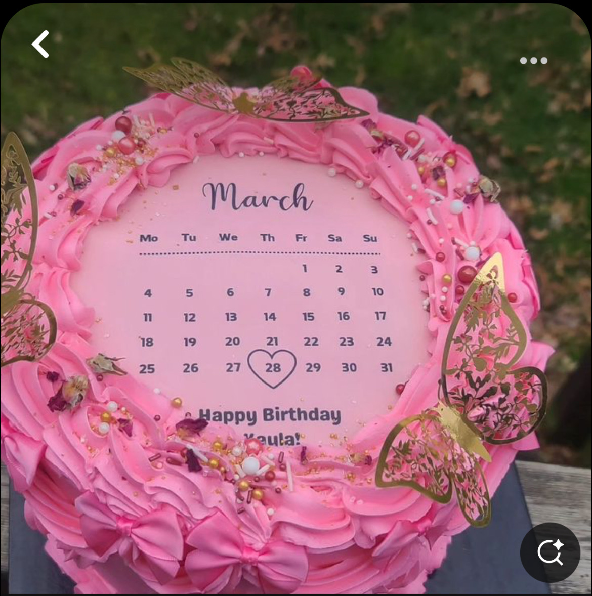 Circle Cake