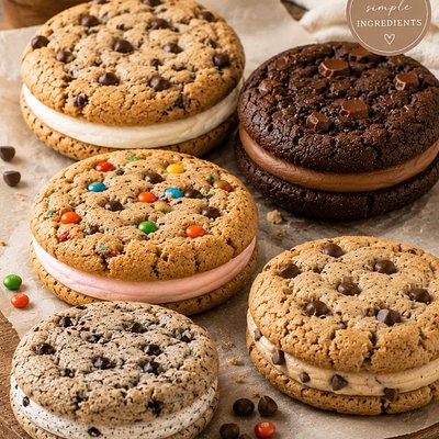 Large Cookie Sandwiches 