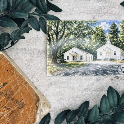 Mount Pleasant Baptist Church Print 4x6