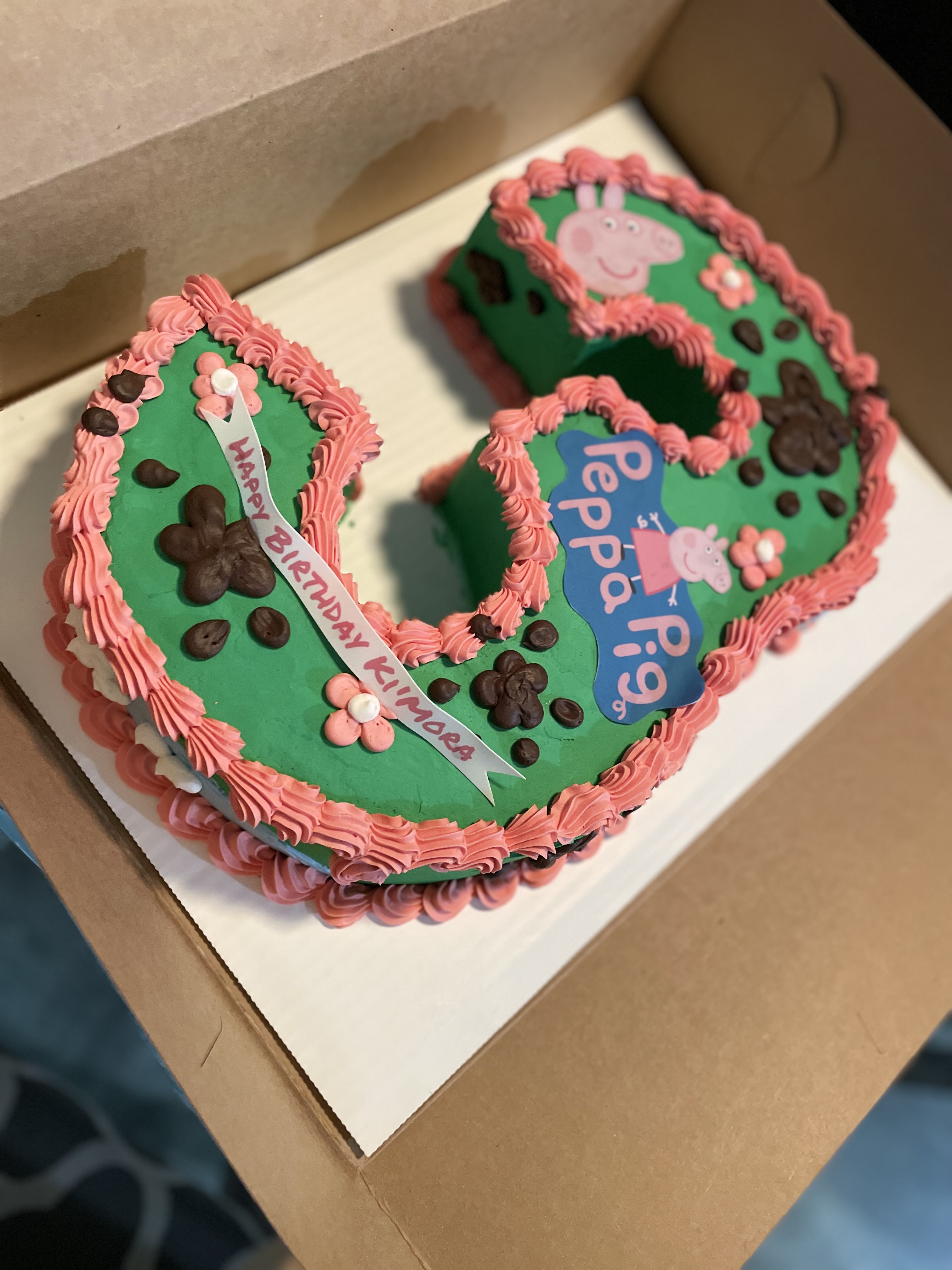 Number or Letter Cake