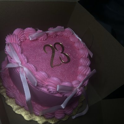 5’ Heart Cake 