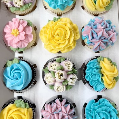 Flower Cupcakes