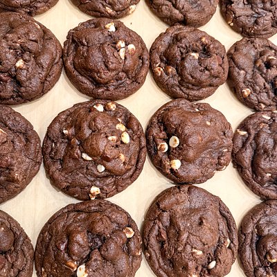 Double Chocolate Cookies