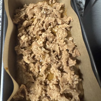 Gluten Free Iced Pumpkin Spice Loaf