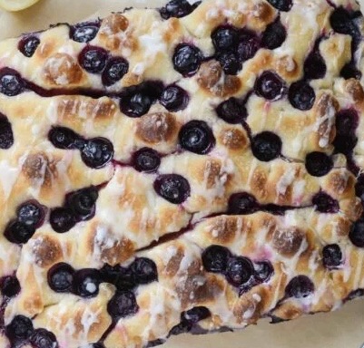 Blueberry & Lemon Focaccia 