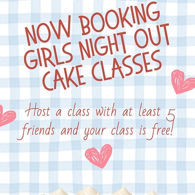 Host A Cake Class