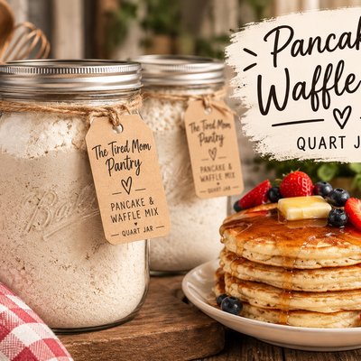 Homemade Pancakes & Waffle Mix 