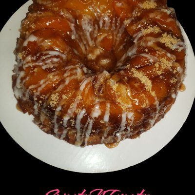 Peach Cobbler Pound Cake