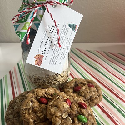 Chocolate Chip With M&ms Cookie Mix In A Jar 
