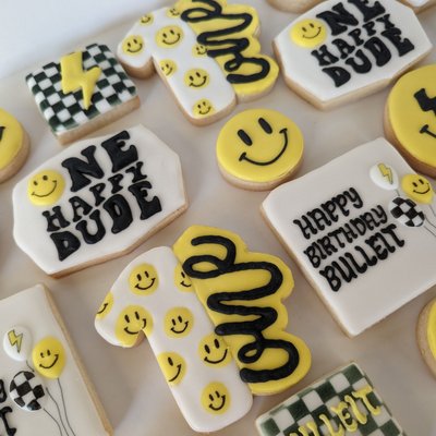 Simple Design Large Cookies 