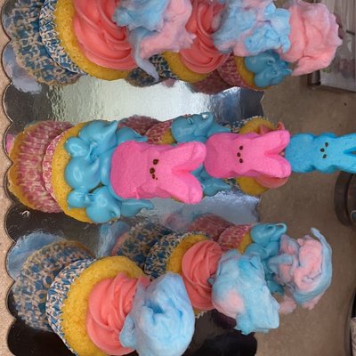 Gender Reveal Cupcakes 