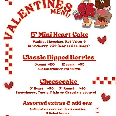 Valentines Day Order Form