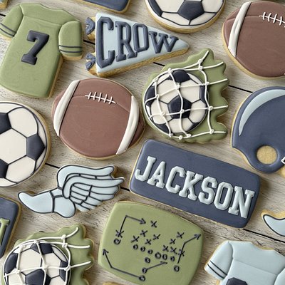 DYE FREE Custom Sugar Cookies 