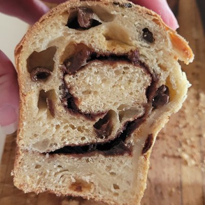 Cinnamon Raisin Sourdough Bread 