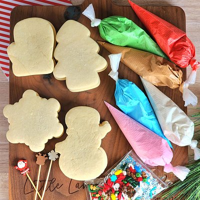 Snowman Things DIY Kit (12 Cookies)