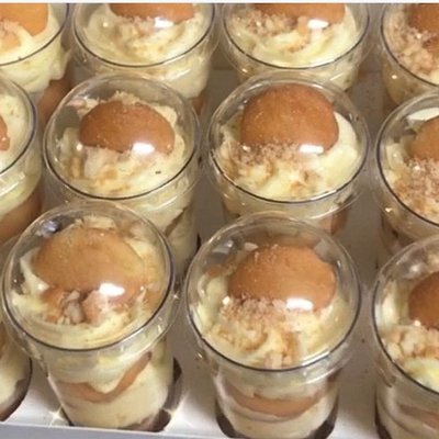 Banana 🍌 Pudding Cups 3.4oz 1 Dozen