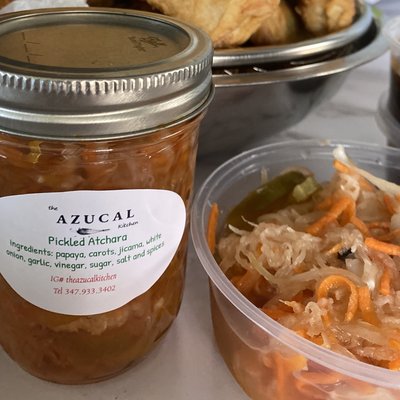 Atchara (Pickled Papaya)