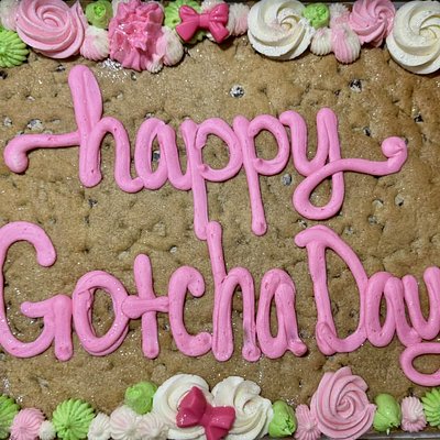 Single Layer Cookie Cake (Half Sheet)