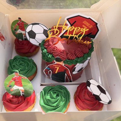 4" Cake & Cupcake box (Bento box) 