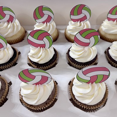 Cardstock Cupcake Toppers
