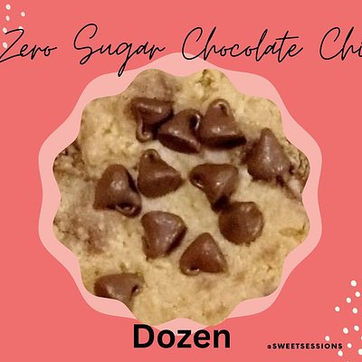 Zero-Sugar Dozen Chocolate Chip Protein Cookies 