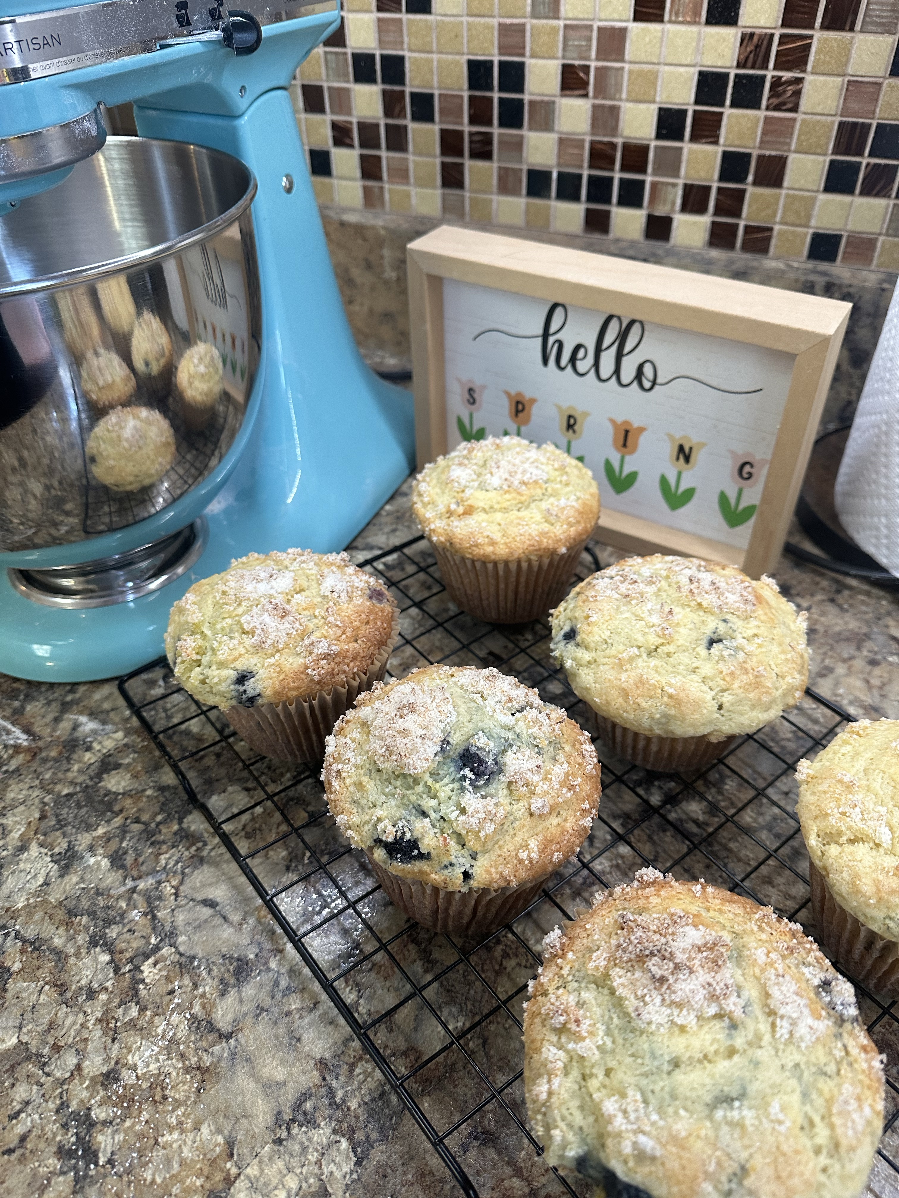 Blueberry Lemon Muffins