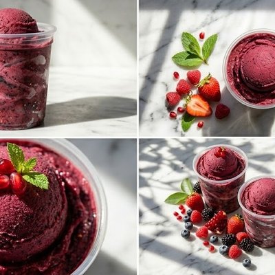 Four Berry Sorbet 