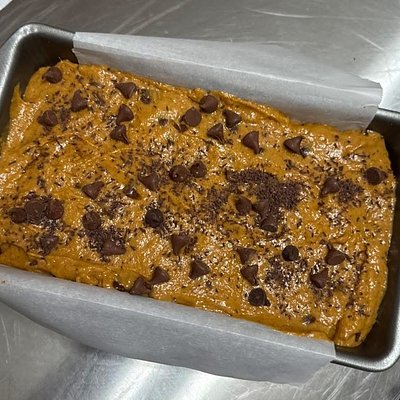 Pumpkin Chocolate Chip Bread 