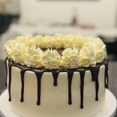 Moist Chocolate Cake 9 inches with 3 layers