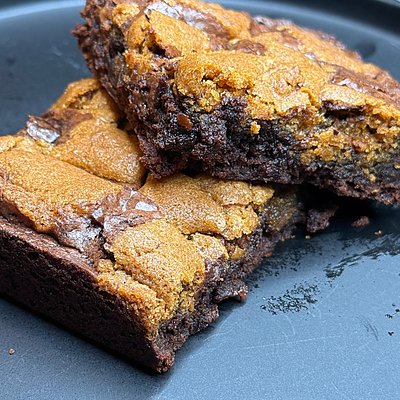 8x8 Brookie Brownies 