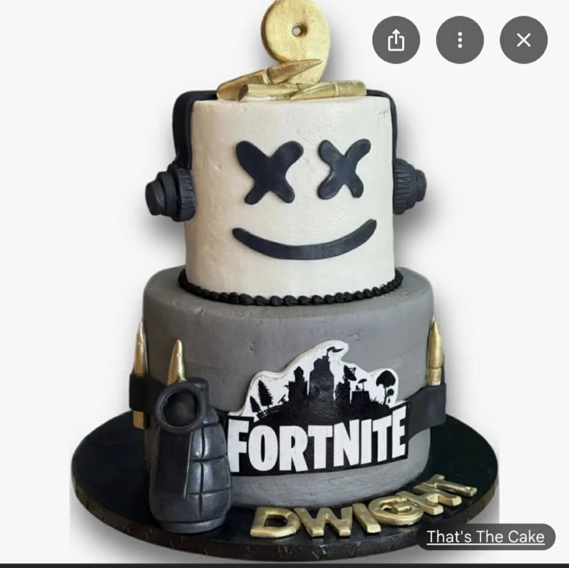 Fortnite Cake