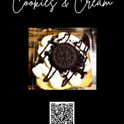 Cookies & Cream Cinnamon Roll 4 Pack