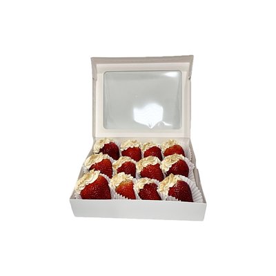 12 CT Cheesecake Filled Strawberry Box