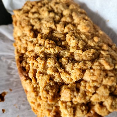 Apple Coffee Cake Loaf Size