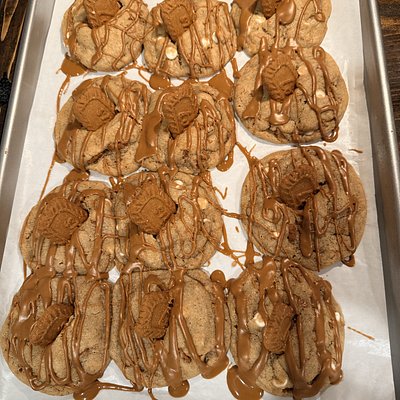 Sourdough Biscoff Cookie Butter Cookies 