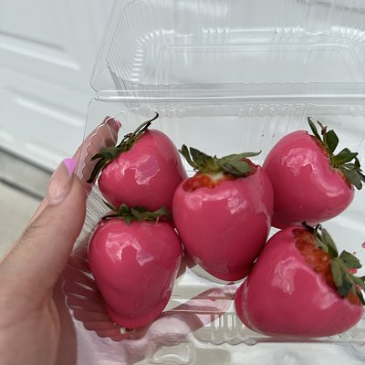 5 Candied Strawberries 