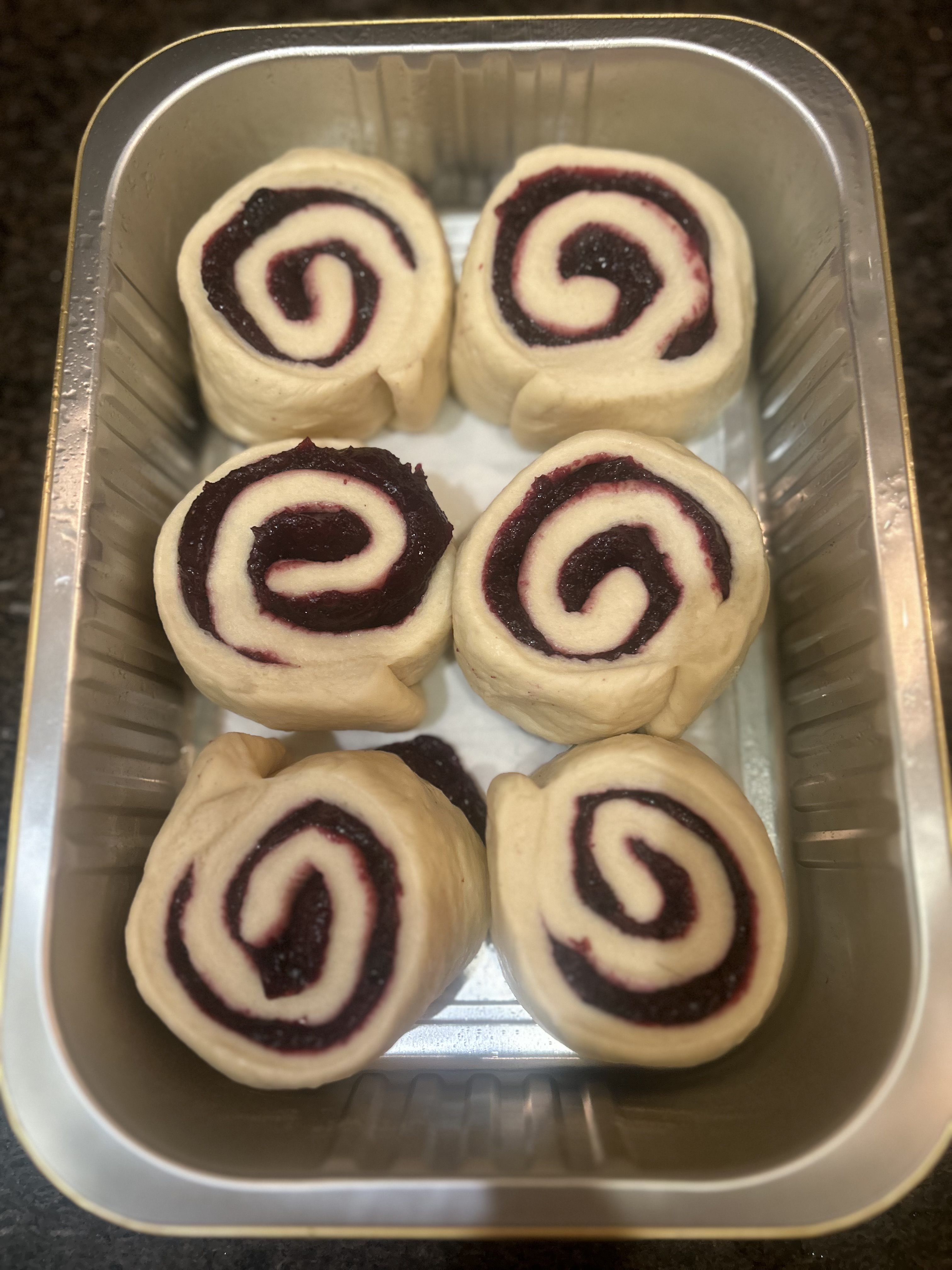 Lemon Blueberry Sweet Rolls 