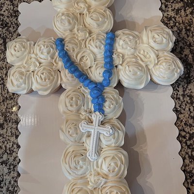 Cupcake Cross Cake