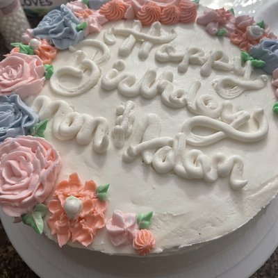 8” Round Cake