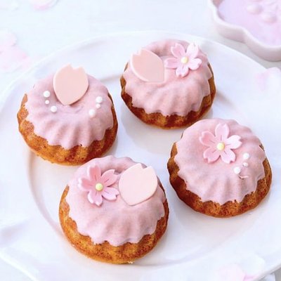 Chocolate Dipped Mini Bundt Cakes