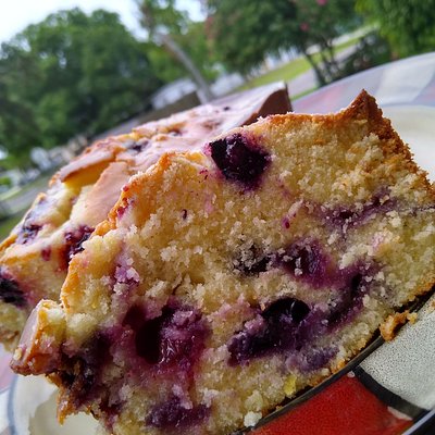 Blueberry Loaf Bread 